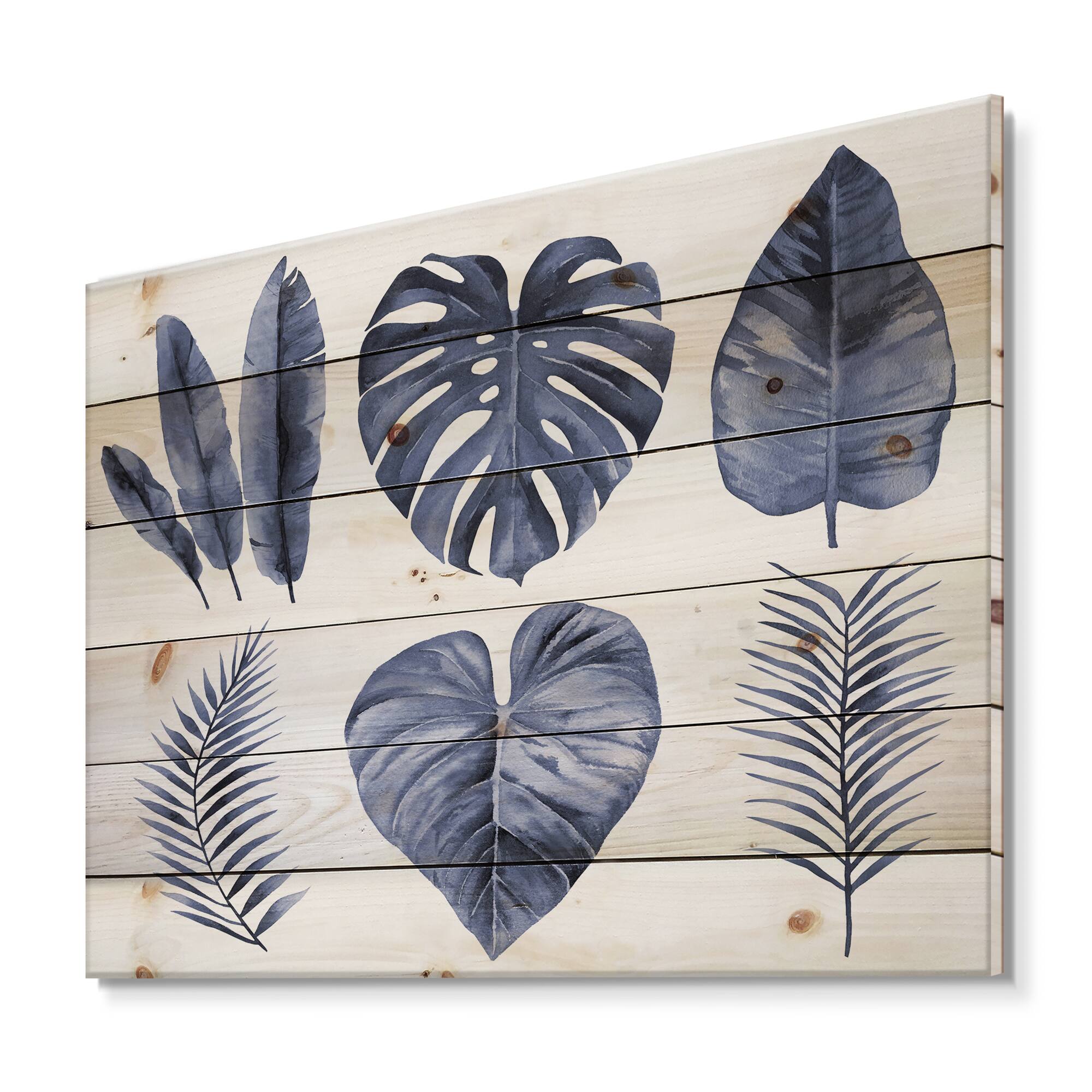 Designart - Tropical Watercolour Leaves I